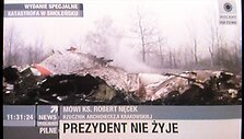 Per aviakatastrofą žuvo Lenkijos prezidentas L.Kaczynskis ir dar mažiausiai 87 keleiviai.