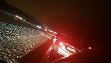 Spūstis įvykio vietoje ir jos prieigose