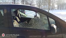 &bdquo;Chevrolet Spark&ldquo;, kurį nusikaltėlis ketino sudeginti