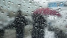 Vaizdas pro automobilio langą Kazachstane
