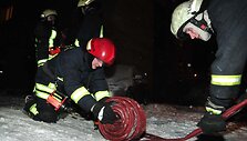 Ugniagesiai Vilniuje antradienį gesino gaisrą