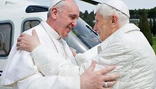 Pranci&scaron;kaus ir Benedikto XVI susitikimas