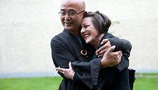 Liao Yiwu su ra&scaron;ytojas Herta Mueller