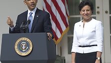 Barackas Obama ir Penny Pritzker