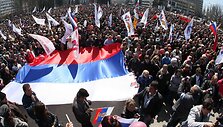Prorusi&scaron;ki protestuotojai Donecke