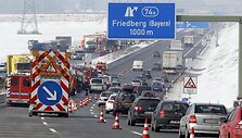 Avarija Vokietijos greitkelyje