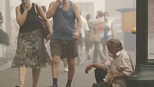 Gyvenimas Maskvoje nesustoja net ir tokiu oru