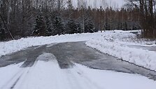 Pamaryje &ndash; apsemti keliai