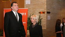 Burtų traukimo ceremonijos akimirka