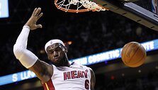 LeBronas Jamesas yra rezultatyviausias NBA lygos krep&scaron;ininkas.