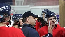 Dmitrijus Medvedevas &bdquo;Vakarų&ldquo;  komandos treniruotėje