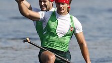 R.Labuckas (kairėje) ir T.Gadeikis pasaulio čempionais tapo dviviečių kanojų 200 m sprinto rungtyje.