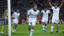 &bdquo;FC Zurich&ldquo; žaidėjai džiaugiasi įtikinama pergale prie &bdquo;Ventdspils&ldquo; klubą