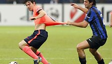Didžiulį ažiotažą kėlusiose &bdquo;Inter&ldquo; ir &bdquo;Barcelona&ldquo; rungtynėse pasižymėti nepavyko nė vienai vienuolikei