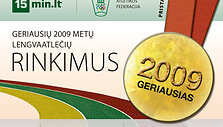 2009 metų lengvaatlečio ir lengvaatletės rinkimai startavo lapkričio 2 dieną