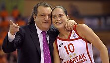Pastaruoju metu &Scaron;.Kalmanovičius dirbo puikius rezultatus demonstravusios Maskvos srities &bdquo;Spartak&ldquo; moterų krep&scaron;inio klubo prezidentu