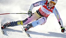 L.Vonn vėl buvo nepralenkiama