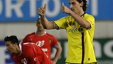 Pergalingą įvartį &bdquo;Barcelona&ldquo; klubui pelnė Z.Ibrahimovičius