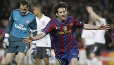Taiklūs L.Messi smūgiai palaidojo varžovus