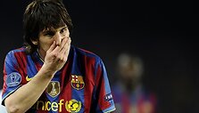 Lionelis Messi po mačo neslėpė apmaudo