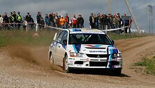 Praėjusiais metais Vilniaus ralio čempionu tapo V.&Scaron;vedo ir Ž.Sakalausko ekipažas