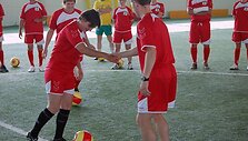 Beveik 40 Lietuvos mokytojų &scaron;ią savaitę Kaune buvo supažindinti su futbolo pagrindais