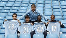 &bdquo;Manchester City&ldquo; &scaron;ią vasarą negailėjo pinigų naujiems futbolininkams