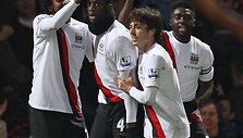 &bdquo;Manchester City&ldquo; futbolininkų džiaugsmas.