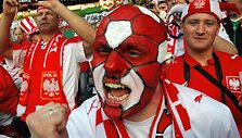 Lenkijos futbolo sirgaliai Lietuvoje.