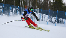 Talentingiausias Lietuvos kalnų slidininkas Rokas Zaveckas.