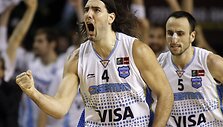 Argentinos rinktinės lyderiai Luisas Scola ir Manu Ginobilis
