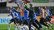 Estijos futbolo rinktinės triumfas