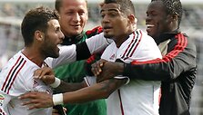 K.P.Boatengas &bdquo;Milan&ldquo; klubui pelnė net 3 įvarčius.