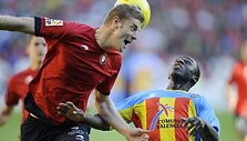 &bdquo;Osasuna&ldquo; ir &bdquo;Levante&ldquo; mačo akimirka.