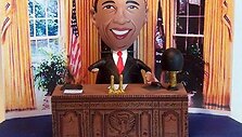 J.Lamouranne&lsquo;o sukurtas JAV prezidentas Barackas Obama