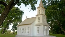 Dubingių evangelikų reformatų XVII a. bažnyčios maketas