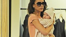 Victoria Beckham su dukra Harper