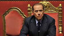 Italijos premjeras Silvio Berlusconi.