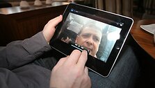 &bdquo;iPad&ldquo; pristatymo Lietuvoje akimirka.