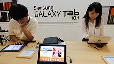 &bdquo;Galaxy Tab 10.1&ldquo; pristatymo akimirka