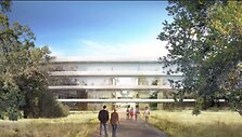 Būsimoji &bdquo;Apple&ldquo; būstinė &bdquo;Apple Campus 2&ldquo;.