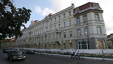 Vie&scaron;butyje &bdquo;Kempinski Hotel Cathedral Square Vilnius&ldquo;, anot jo atstovų, vyksta paskutiniai statybos darbai. Vie&scaron;butį planuojama atidaryti kitąmet.