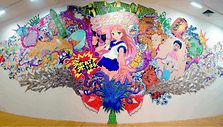 Makoto Aida&lsquo;os tapybos darbas &bdquo;Paminklas niekui III&ldquo;.