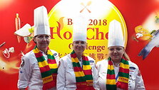 Aldona Gečienė, Honorata Lyndo ir Liucija Makovska &bdquo;Hot Chef Challange&ldquo; varžybose