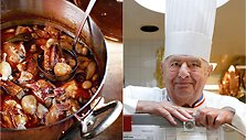 &bdquo;Coq au vin&ldquo; pagal Paulis Bocuse'ę