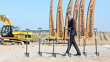 &bdquo;Continental&ldquo; gamyklos statybų pradžia