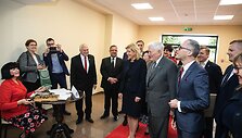 Kultūros centro atidarymo akimirkos