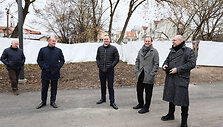 &bdquo;Krep&scaron;inio namų&ldquo; statybvietėje