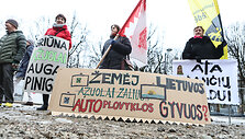 Protesto akimirkos