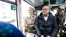 Oficialiai pristatyti naujieji Kauno troleibusai